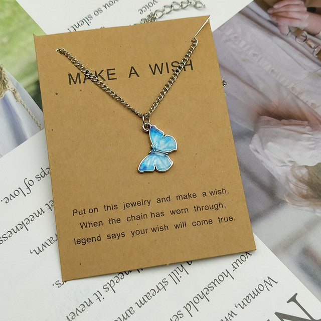 Butterfly Pendant Necklace