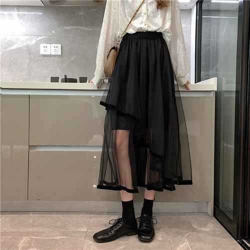 Load image into Gallery viewer, Women Solid Korean Style Women Skirt
